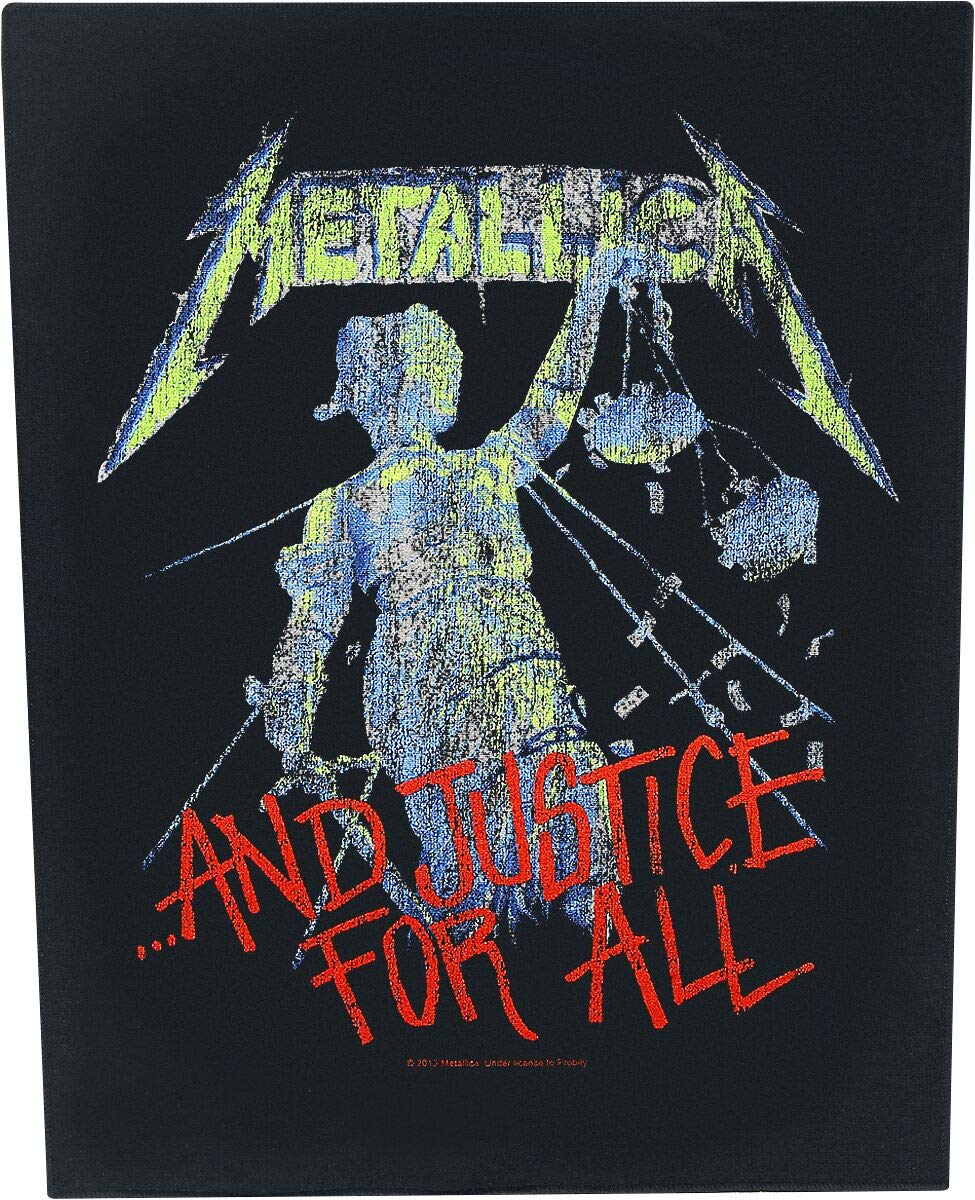 Amazon.com: Metallica And Justice For All sew on backpatch (mm